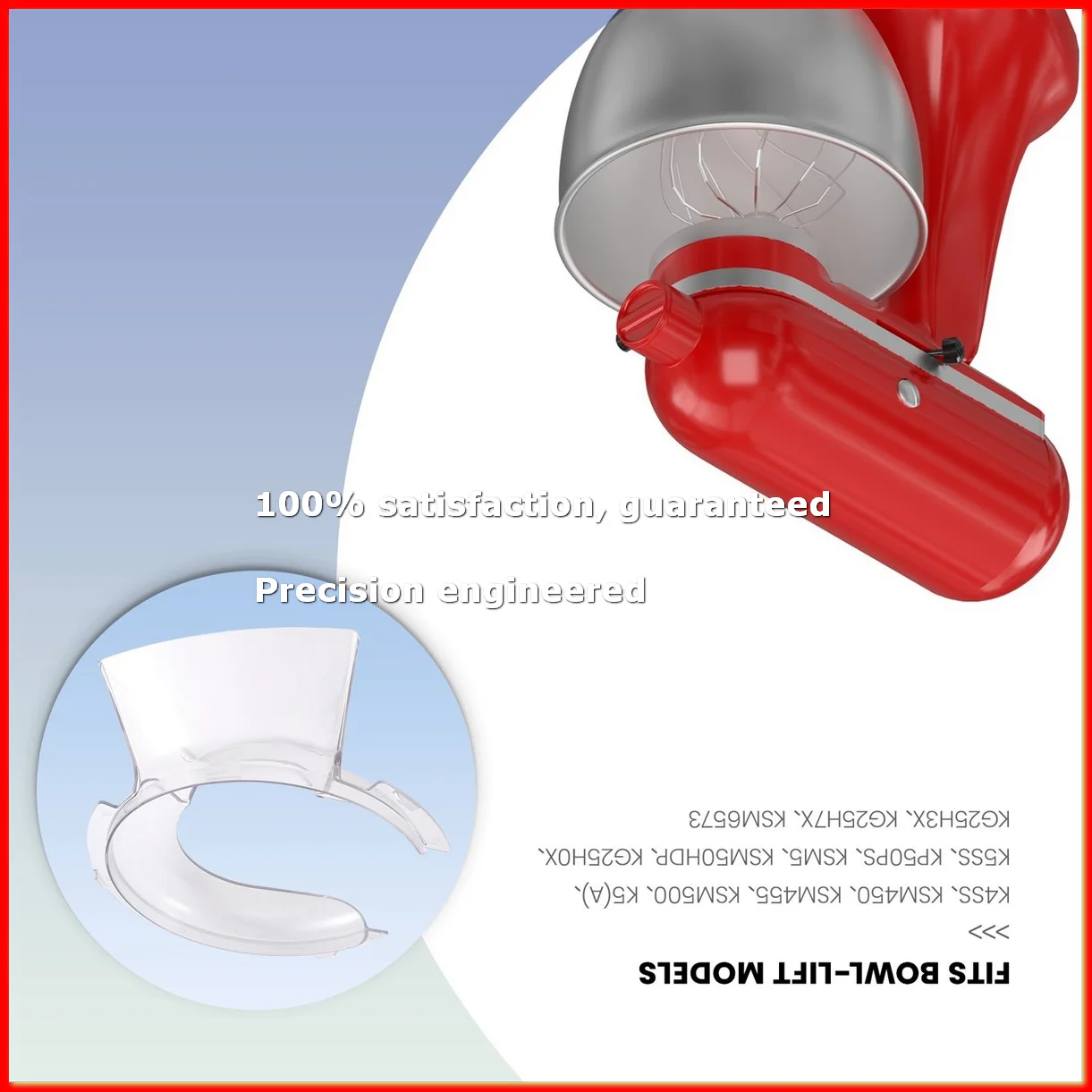 

Pouring Shield Mixer Accessories and Replacement Parts KN1PS W10616906 Compatible for Attachment-A68X