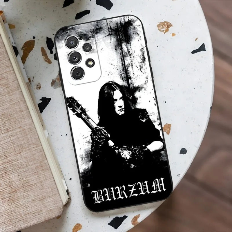 Burzum Filosofem BRZM Phone Case For Samsung A73 A71 A54 A53 A52 A51 A50 A42 A34 A33 A32 A31 A23 A22 A21 A20 A14 A13 A24