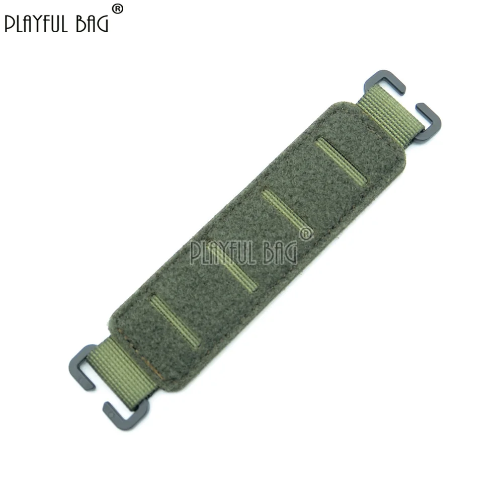 لوحة تصحيح تكتيكية مزدوجة الجوانب - قاعدة حلقة خطاف وظيفية لأنظمة مولي - حامل تحويل شارة تكتيكية QG340S