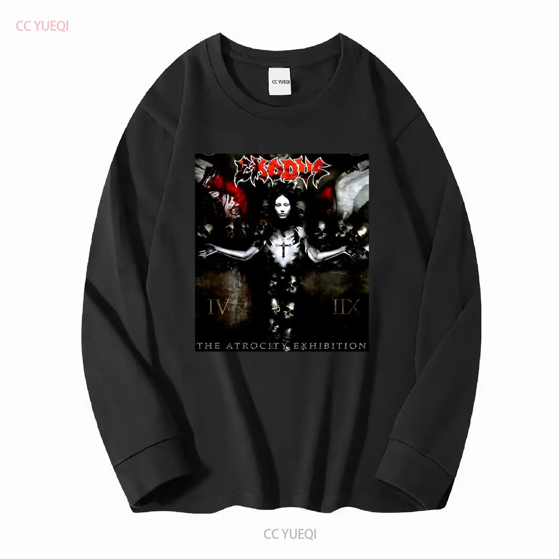 Limited New Exodus The Atrocity Exhibition Heavy Metal Band T Shirt Size S 4XL vintage Washed Comfortable Slightly Stretched