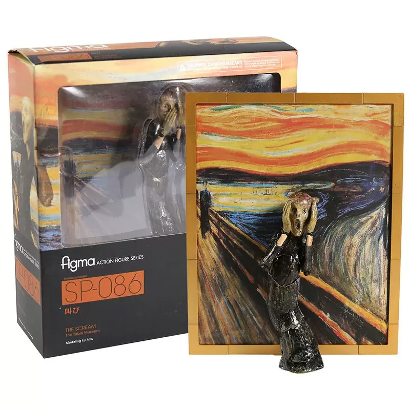 The Table Museum Figma SP-086 The Scream PVC Action Figure Collectible Model Toy