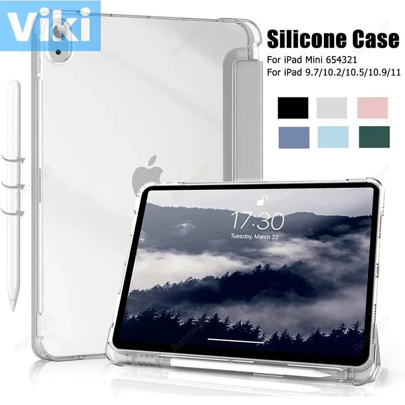 สำหรับ Case iPad iPad 10th Gen Pad Air11นิ้ว4th M2 5th 6th Pro11 M4 3rd 2ND 4th Air4 5 10.9 iPad 10.2 7 8 9th 10.5 9.7 mini6