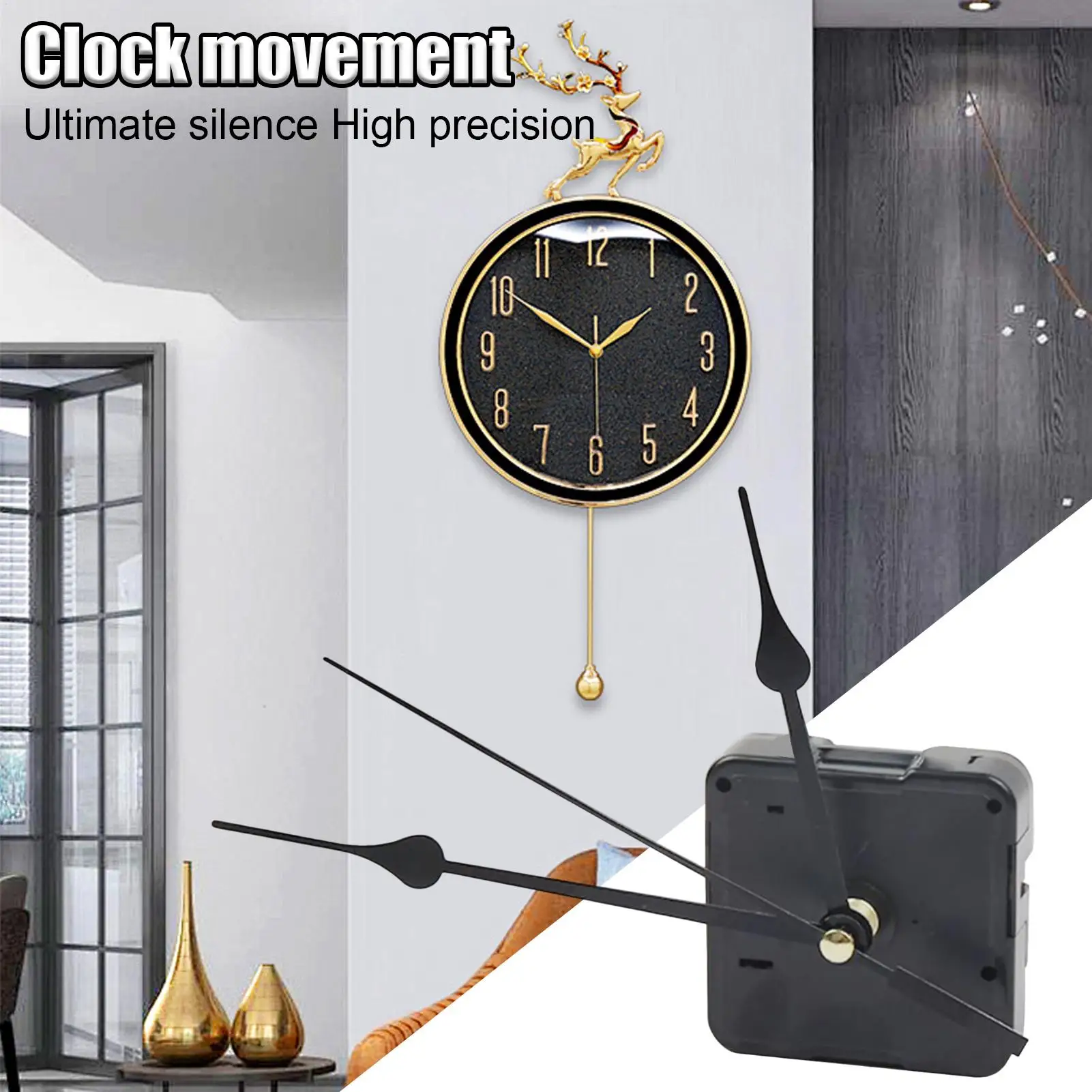 Mechanism Precise Clock Mechanism Clock Movement Silent Clock Works Replacement Battery Clock For Wall Watch Battery Clock