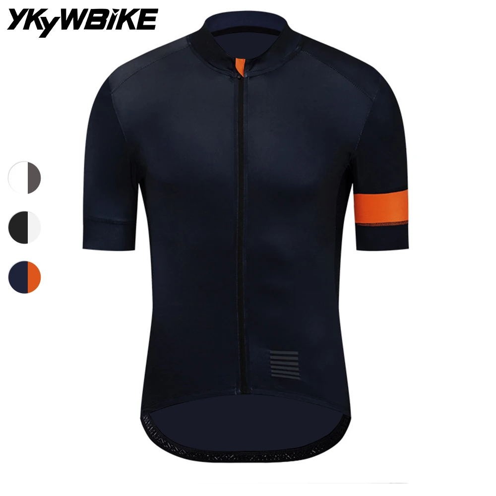 YKYWBIKE Cycling Jersey Men Summer Short Sleeve Cycling Maillot Road Bike Shirt Pro Team Bicycle Jersey Biking Clothing