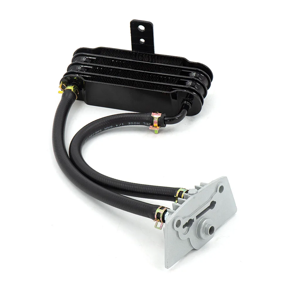 Universal Motorcycle Engine Oil Cooling Cooler Modified 158mm Radiator Set Aluminum for 50CC 125CC 150CC 250CC Motorcycle