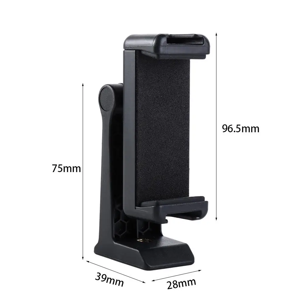 Live Phone Holder Mount Clamp Clip with Cold Shoe Phone Holder for Tripod Tripod Adapter Hot Shoe Phone Holder Hot Shoe