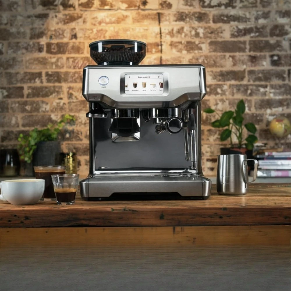 

Upgraded version-Espresso Machine BES880BSS, Brushed Stainless Steel-Free shipping