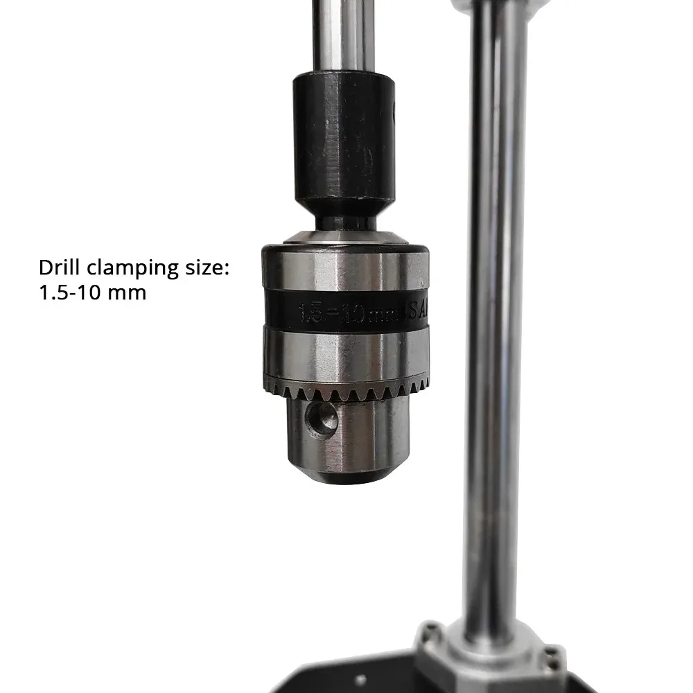 Manual Vertical Tapping Machine - Bench-Type Tap Wrench with Extended Ratchet Arm, Small Handheld Adjustable Tap