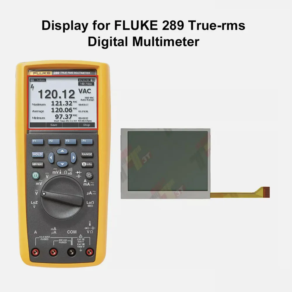 Wyświetlacz LCD do multimetru cyfrowego FLUKE 287 289