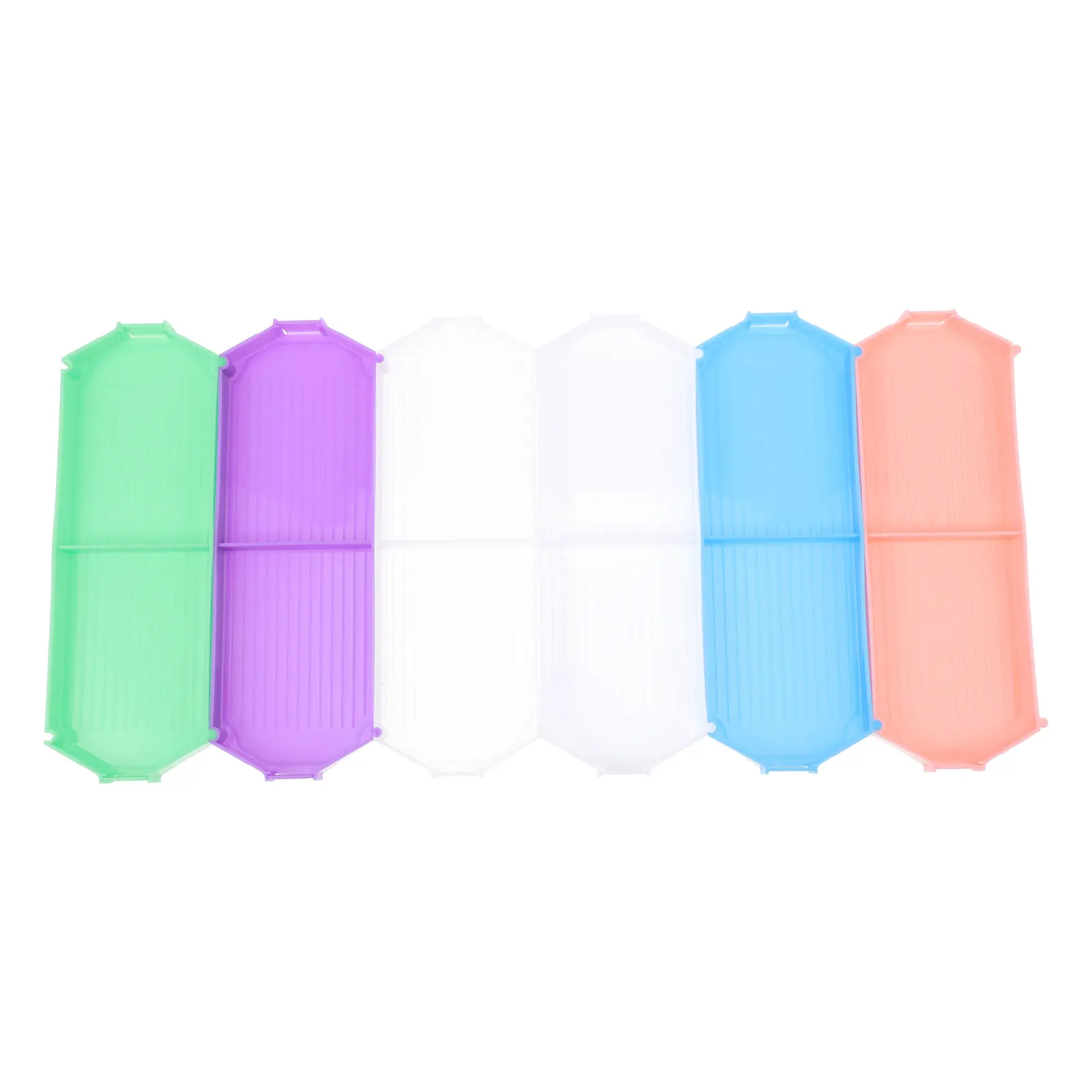 

6 Pcs Diamond Trays Bead Sorting Tool Container Rhinestones Storage Tray DIY Craft Projects Supplies Durability Plastic