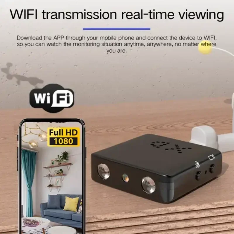 XD IR-CUT Night Vision Camera Full HD 1080P Mini Wifi Camera Video Recorder Motion Detection Micro Wifi Cam Small Video Camera