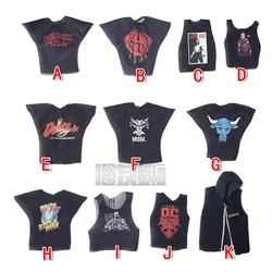 Mattels Ring Wrestler Ⅺ Action Figure Collection Joints Movable Dolls Accessories Dress Coat Vest T-shirt Table Ornament Gifts