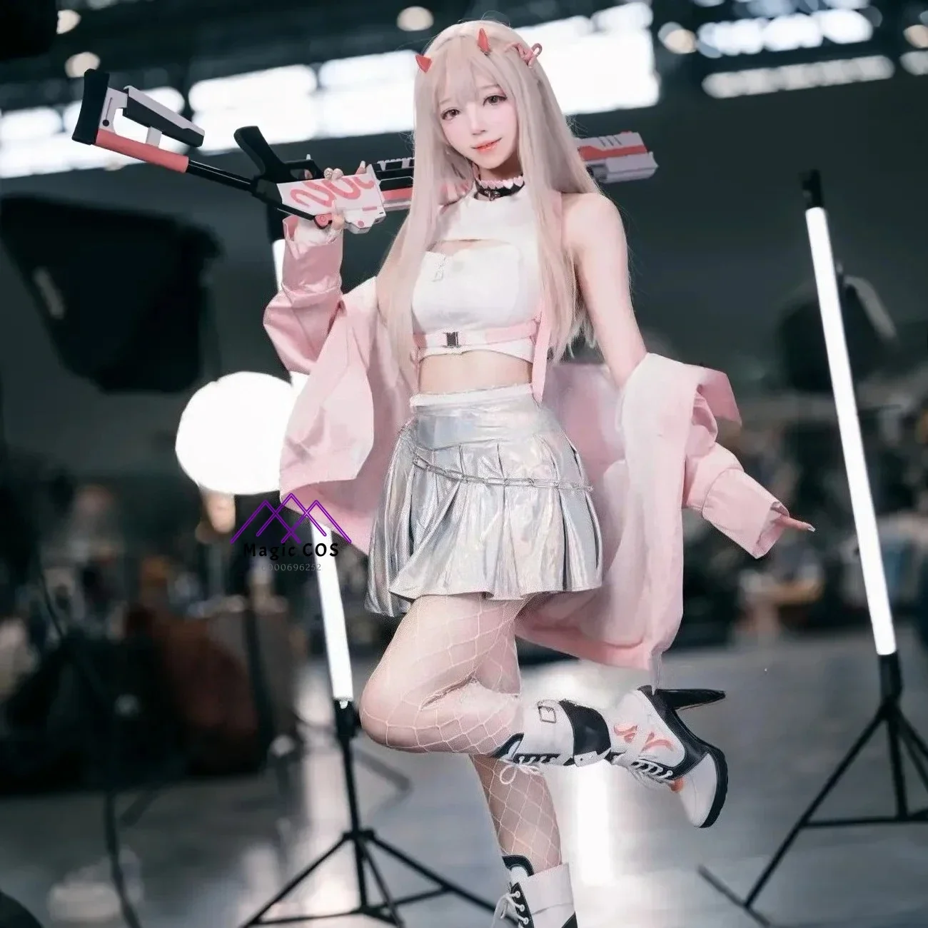 

Игра Goddess of Victory Girl, парики, сексуальная юбка, униформа, наряд для взрослых женщин, вечерние костюмы на Хэллоуин, ролевая игра, NIKKE Viper, карнавальный костюм