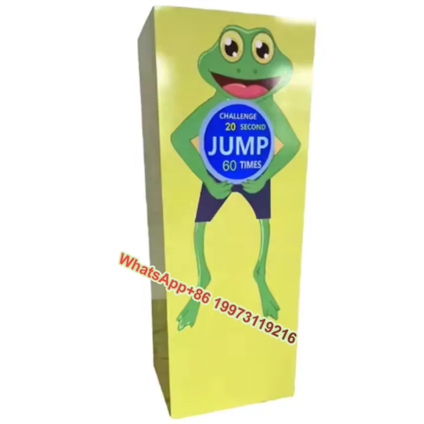 

Frog Jumping Interactive Experience Game Props Decompression Party House Challenge for Amusement Park Rides