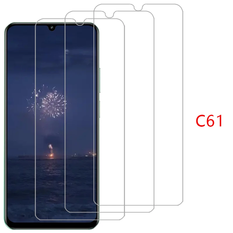 واقي شاشة من الزجاج المقسى لهاتف Realme C61 على Realmec61 c 61 61c 5g فيلم جلاس Realmi Real me mi Real relme reame #1