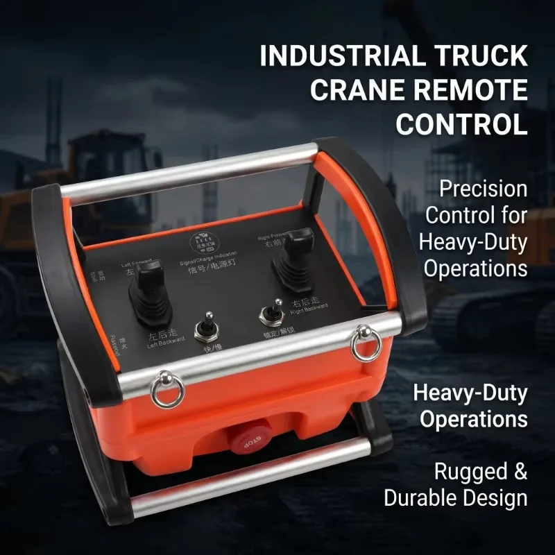 Automatic Metal Crane Remote Control 12V 24V Hydraulic Valve 2 Joysticks 2 Motors Boom Truck