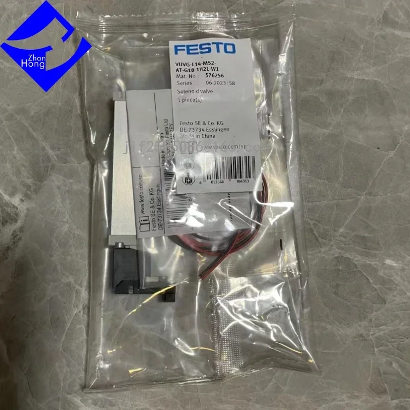 FESTO Genuine Original Stock 576256 VUVG-L14-M52-AT-G18-18-H2L-W1 Solenoid Valve, All Series Available for Price Inquiry