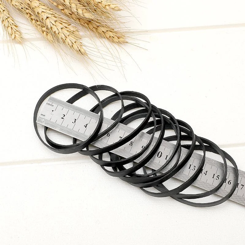 50pcs Rubber Bands Office Supply Elastic Rubber Bands Business Home File Folder Strong Office Use Stationery Supplies Long Rubbe