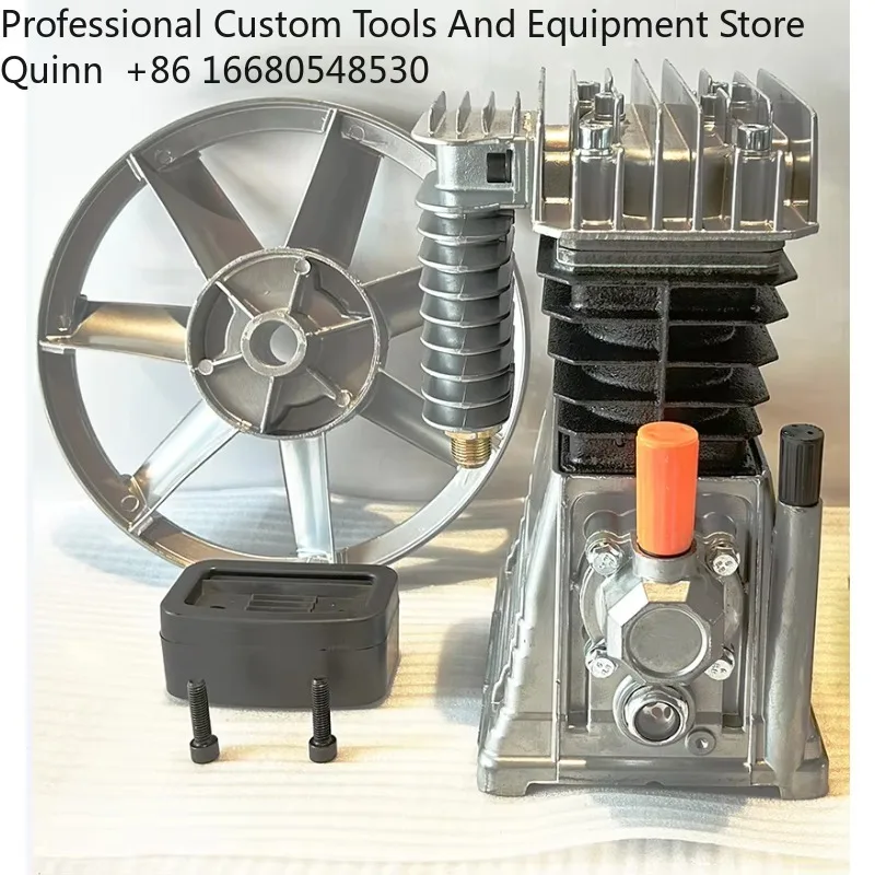 FzFactory Direct H2065 Portable Water Separator Rotary Airbrush Belt Driven air Compressor