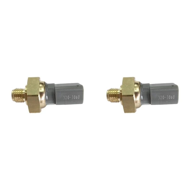 

2X Oil Pressure Sensor 3203060 320-3060 For Caterpillar CAT C7.1 E320D2 320D Engine Excavator Spare Parts