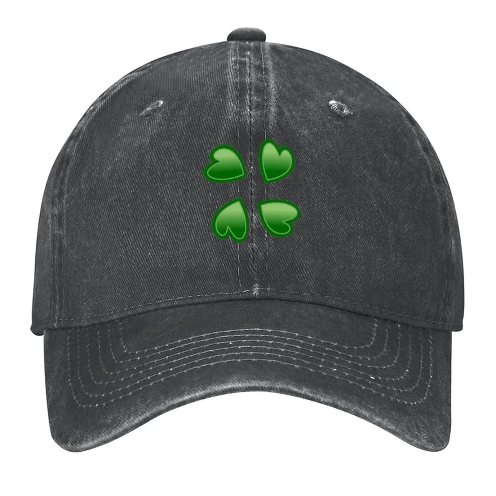 

4chan Clover Logo Baseball Cap |-F-| Big Size Hat Brand Man cap hats for men Elegant Women's Hats Men's