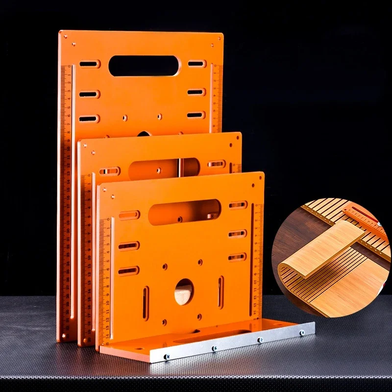 Woodworking Cutting Machine Base Adjustable Durable Precision Durable Can Be Chamfered At 45° Angle Electric Saw Base Plate Tool