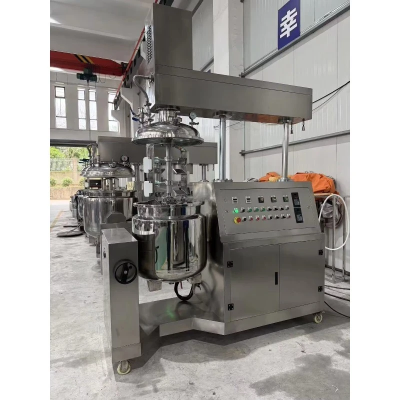 Cosmetics Production Equipment - Cream Vacuum Homogenization and Emulsification Machine