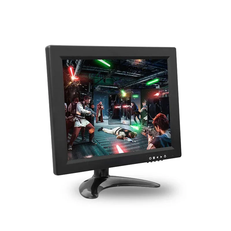 9.7'' Lcd Monitor 4:3 VGA HDMI BNC AV Interface Input Industrial Security Equipment Display USB