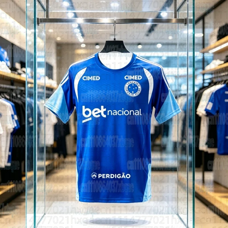 2026 New Cruzeiro 3D Printed Daily Training Casual Family Round Neck T-shirt - Breathable Quick Drying Cool Thin T-shirt Top