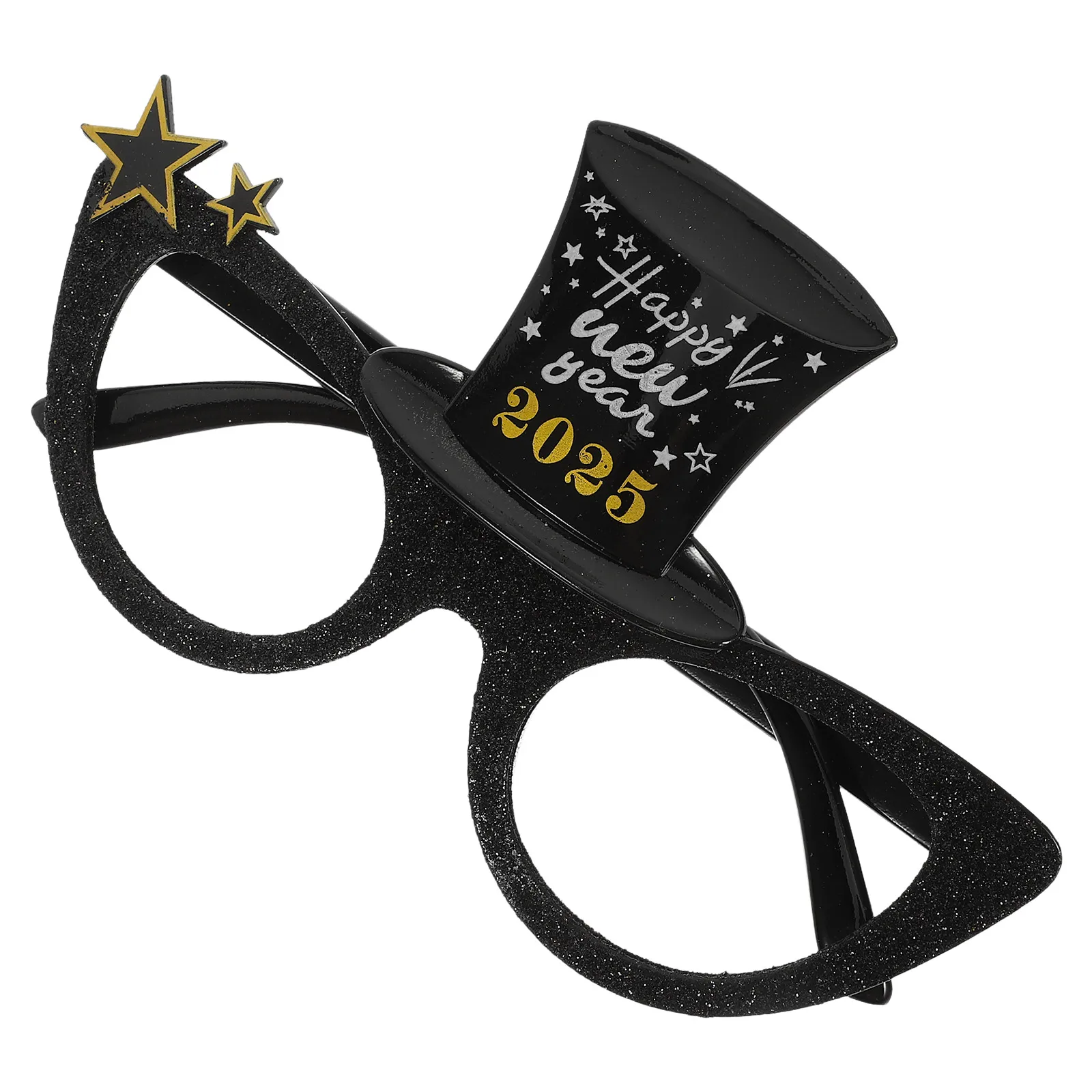 

Cat Eye Frame Glasses New Year Plastic Funny Dancing Eyewear Photo PC Year's Eve Party