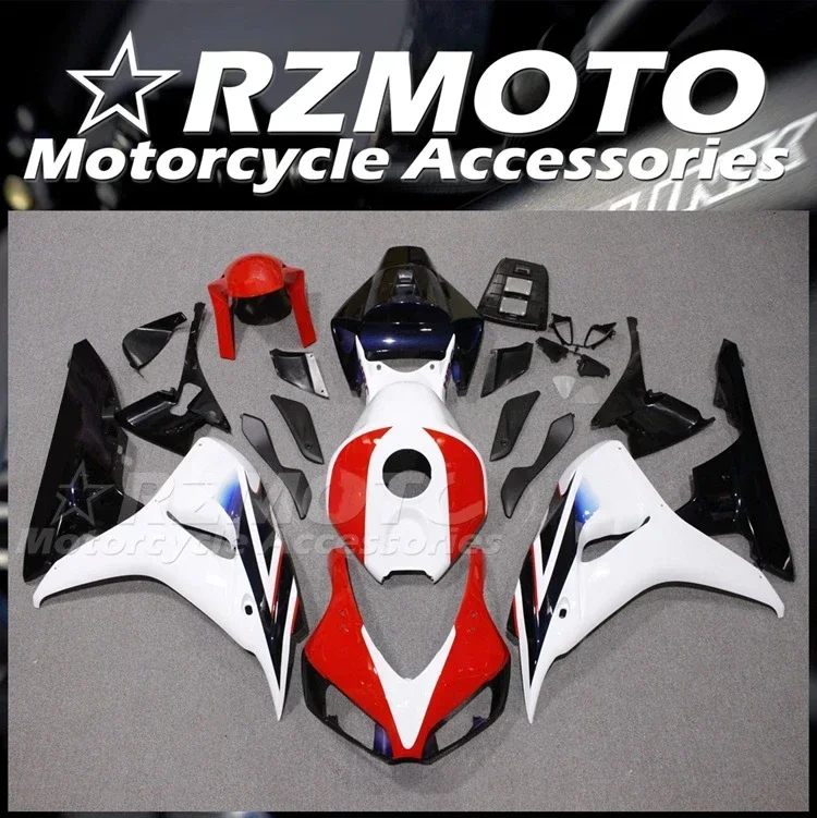 4Gifts New ABS Whole Motorcycle Fairings Kit Fit for HONDA CBR1000RR 2006 2007 06 07 Bodywork Set Red White