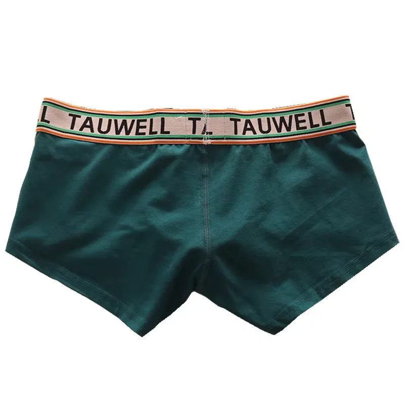 Cotton Bulge Boxy Underwear for Men Sexy U Convex Pouch Boxer Shorts Breathable Sweat Absorption Comfortable Sports Underpants