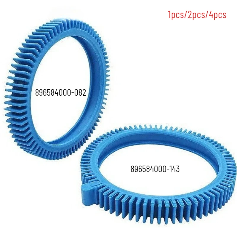 896584000-143 082 Pool Cleaner Front Tire Kit with Super Hump Replacement for Poolvergnuegen & Hayward Phoenix Cleaners