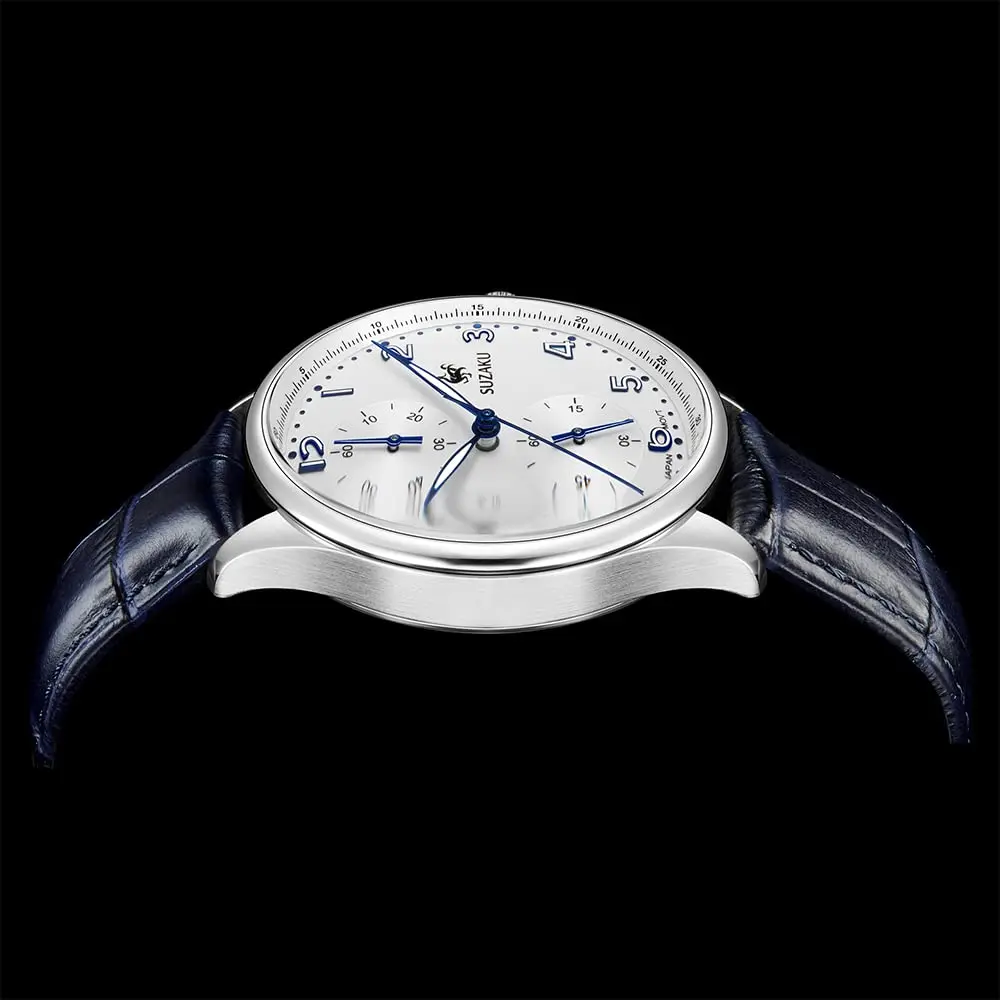 Neue PAGANI DESIGN Business- und Freizeit-Herren-Quarzuhr, wasserdicht, 100 m, Luxus-Leder, Sport-Quarz-Chronograph