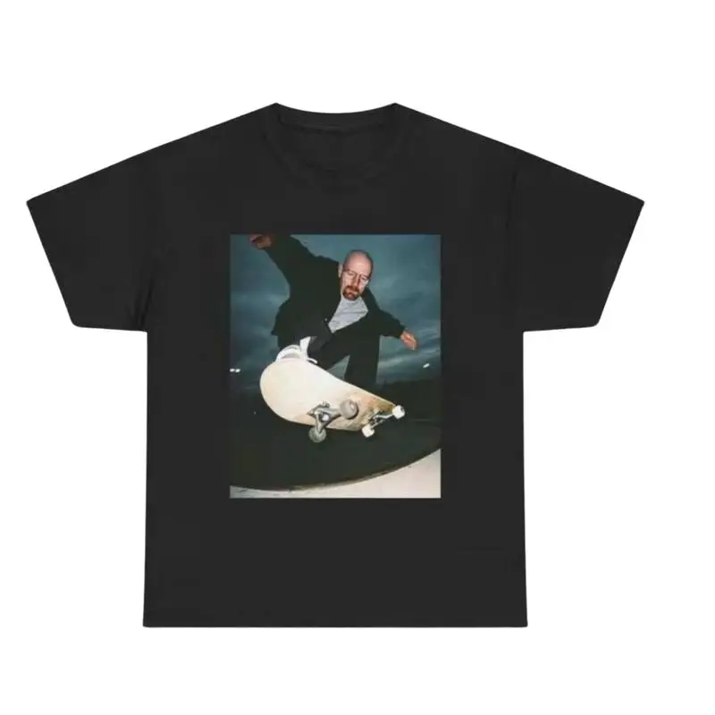 Breaking Bad, Heisenberg Vintage, Walter White 90s Skate T-Shirt, Woman and Man Unisex T-Shirt