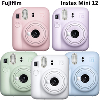 2023 New Fujifilm Instax Mini 12 Instant Camera Blossom Pink / Pastel Blue / Mint Green / Clay White / Lilac Purple 5 Colors