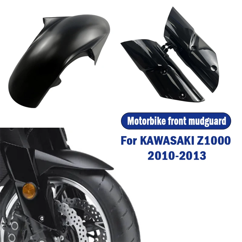 

Motorcycle Front Side Panel Fender Fork Cover Fairing Cowl Fairing Cowling Mudguard For KAWASAKI Z1000 2010 2011 2012 2013