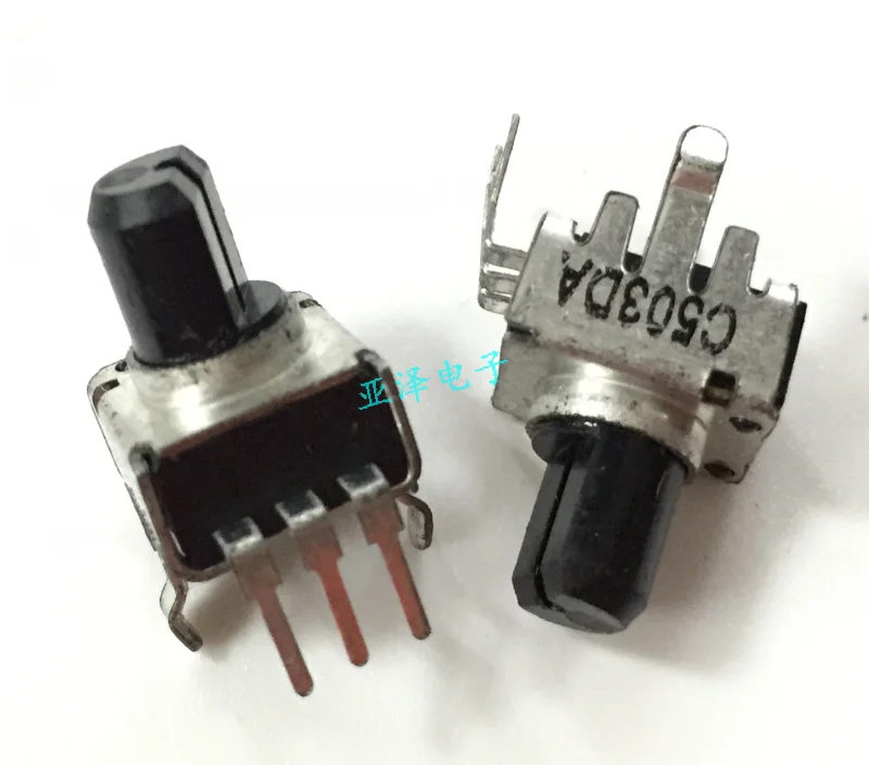 Japan 09 type C503 single link volume potentiometer C50K half axis length 8MM