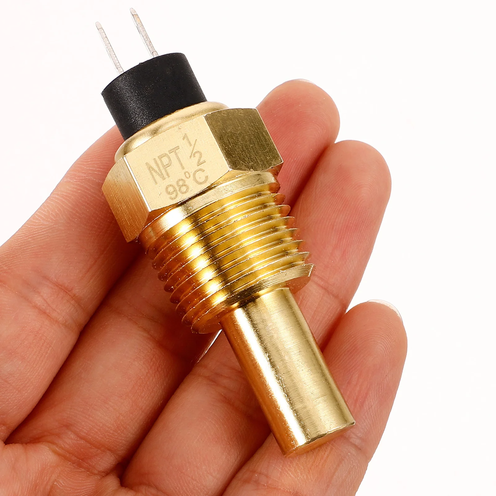 

Water Temperature Sensor for Generators Copper Engine Water Temperature Sensor Replacement Accurate Reliable Performance