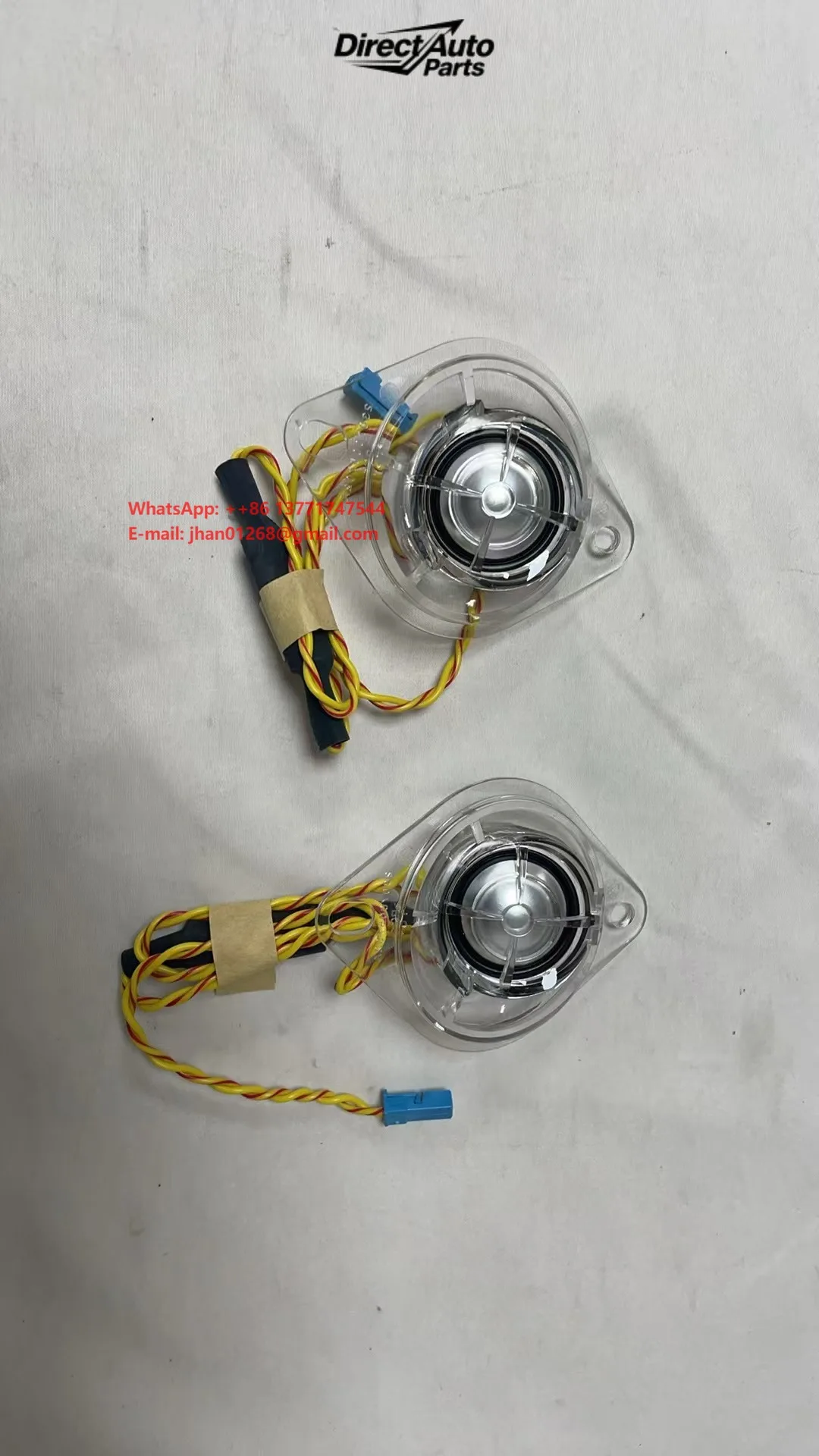 Front Rear Door Speaker Glow Tweeter Luminous Night Lighting Trim Subwoofer Audio Speaker Horn LED Cover for New X5 G05 X7