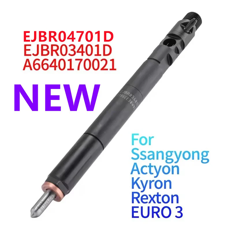 

Diesel Fuel Injector Nozzle for Ssangyong Actyon Kyron Rexton 2.0, Euro3, EJBR03401D, A6640170021, New