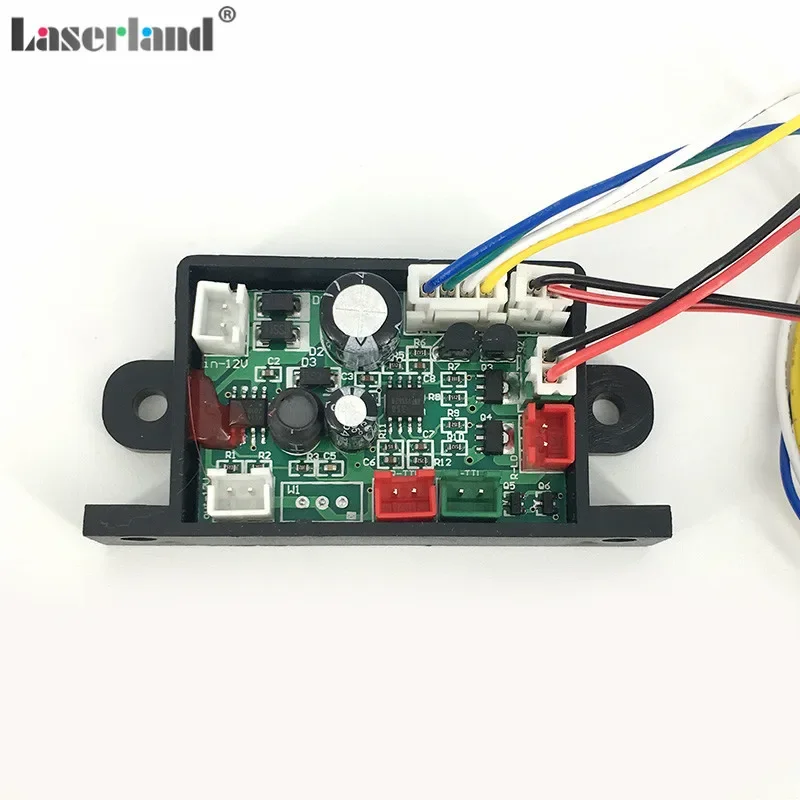 650nm 150mW Czerwony + 515nm 50mW Zielony moduł laserowy Dioda TTL 12V TEM Oświetlenie sceniczne