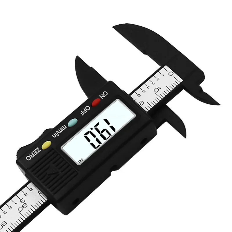 Plastic Electronic Digital Display 0-100mm Mini Caliper Wenwan, Traditional Chinese Handcraft Jewelry Measuring Vernier Caliper