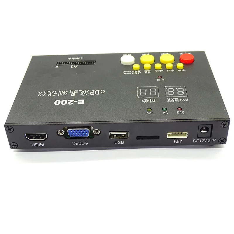 Imagem -03 - Laptop Edp Lcd tv Test Tool Kit Painel Led Tester com Cabo Pin Suporte Usb sd Foto Vídeo 14 Lvds Interface E200