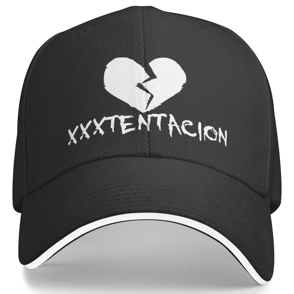 

X-XXXTentacions США Singer Бейсбольная кепка с сердечком унисекс Мужские шляпы в стиле хип-хоп с принтом Летние повседневные теннисные скейт Солнцезащитные бейсболки