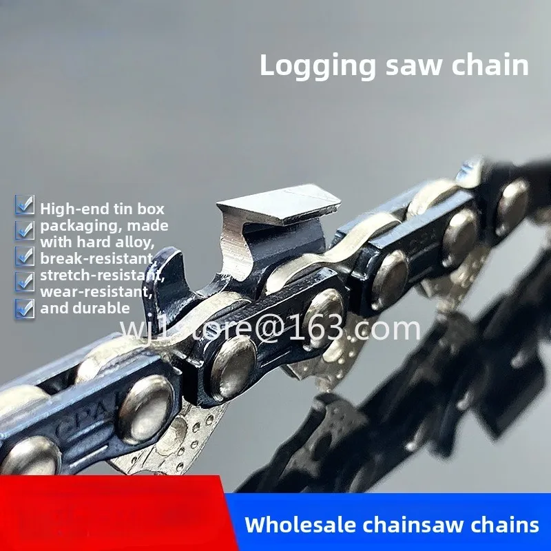 Chainsaw chain 18 inch 20 inch large 8 logging saw 325 universal 16 inch electric chain saw strip garden hardware accessories