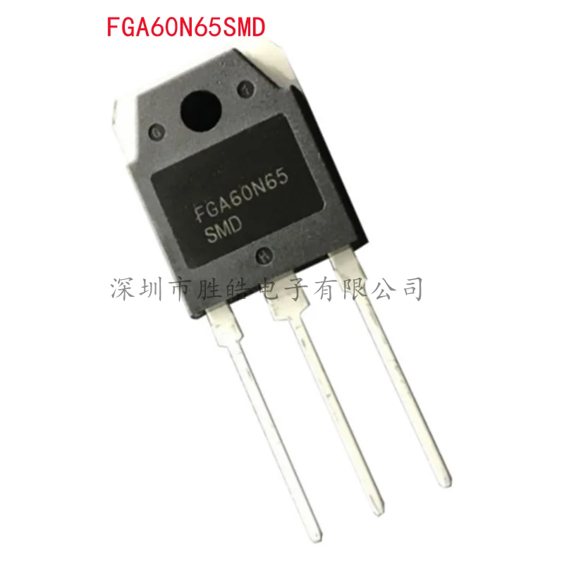 

(5PCS) NEW FGA60N65SMD FGA60N65 Welding Machine IGBT Transistor High Power FGA60N65SMD TO-3P Integrated Circuit