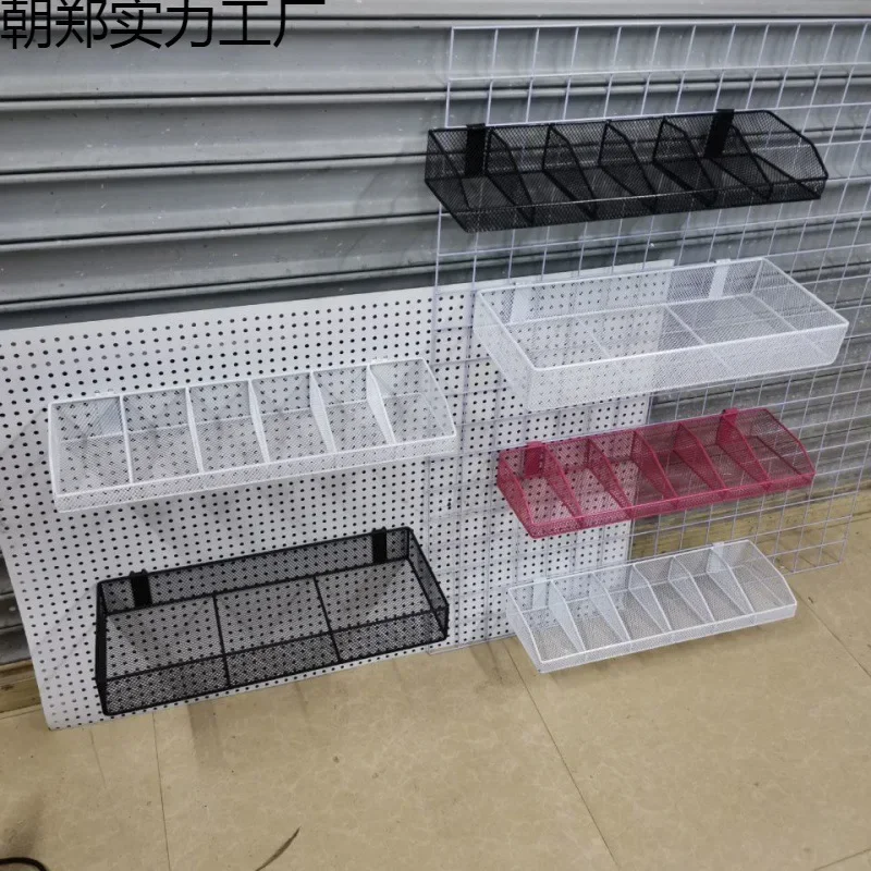 Hole plate accessories storage blue hanger, shelf hanging basket net tray pendant square   round