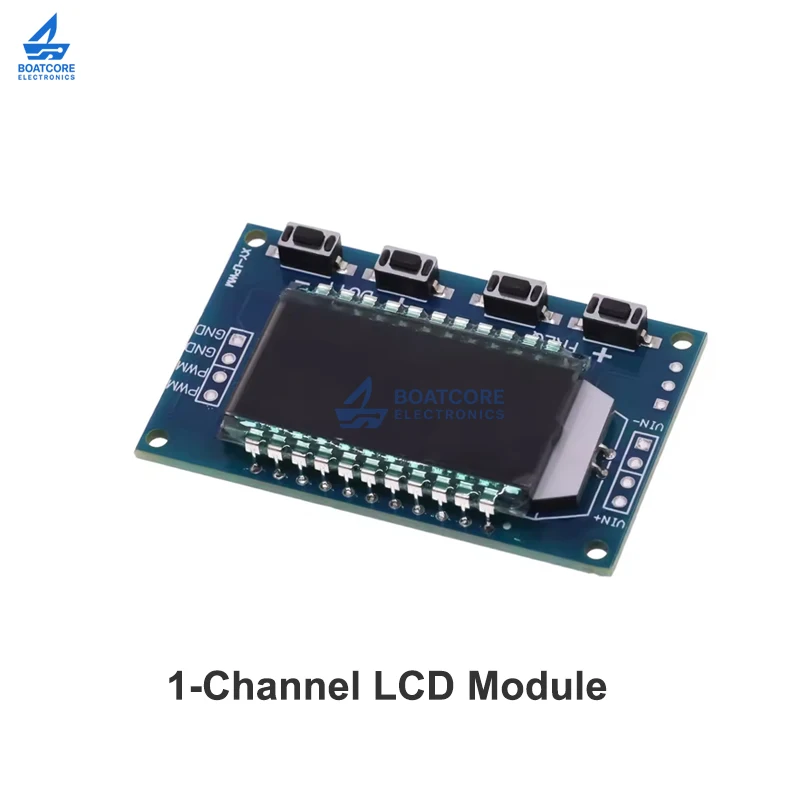 1PCS 1Hz-150Khz Signal Generator PWM Board Module Pulse Frequency Duty Cycle Adjustable Module LCD Display 3.3V-30V 1Hz -150Khz