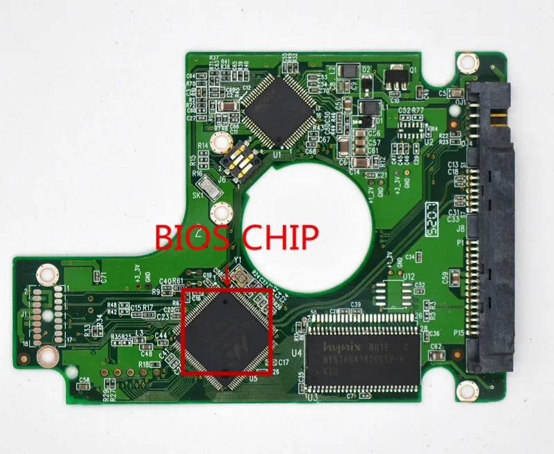 2060-701499-005 REV A, REV P1 2060-701450-011 REV A / PCB HDD digitale occidentale / 2061-701499-E00 / 2061-701450-Z00